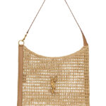 Saint Laurent Oxalis Bag In Raffia Macrame